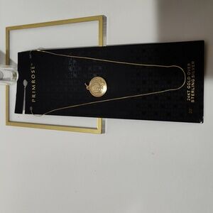 Gold Dior Zipper Pull